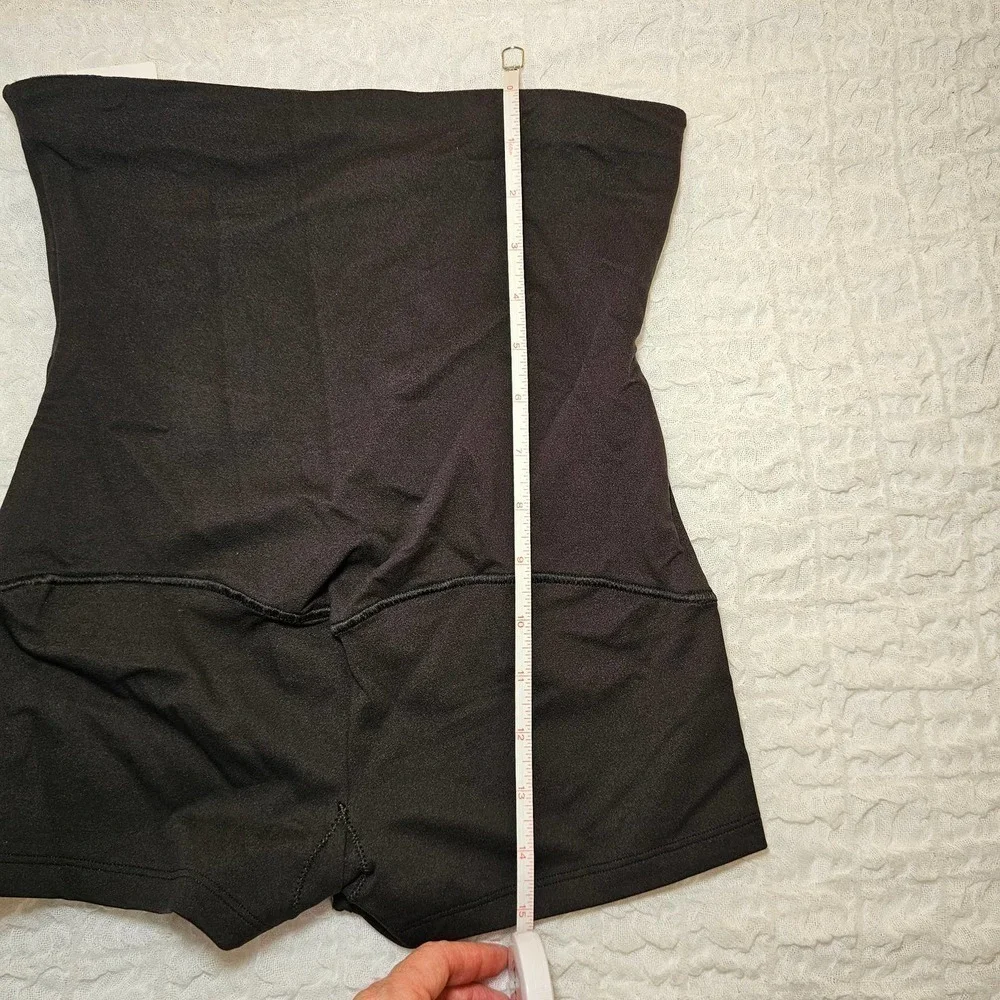 Maidenform Firm Control Slim Waisters Hi-Waist Boyshort sz M Black NWT